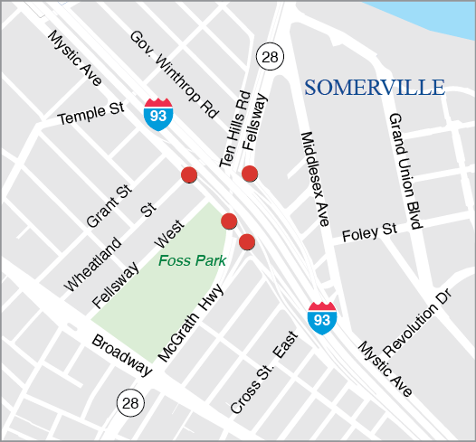 SOMERVILLE: SIGNAL AND INTERSECTION IMPROVEMENTS ON INTERSTATE 93 AT MYSTIC AVENUE AND MCGRATH HIGHWAY SOMERVILLE: SIGNAL AND INTERSECTION IMPROVEMENTS ON INTERSTATE 93 AT MYSTIC AVENUE AND MCGRATH HIGHWAY